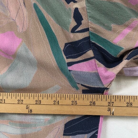 Saltwater Luxe Banks Midi Robe In Pastel Waves Large - Picture 8 of 10